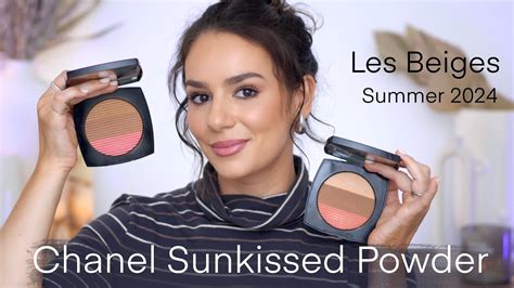 chanel powder les beiges|chanel les beiges sunkissed.